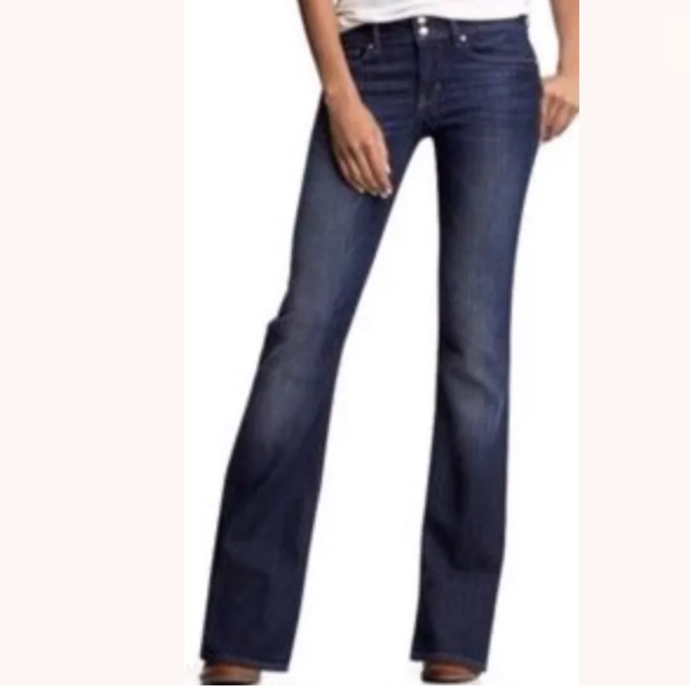 GAP 1969 Perfect Boot Cut Denim Jeans Short Inseam